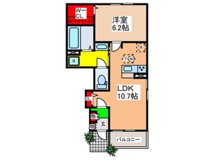 プログレスⅢの物件間取画像